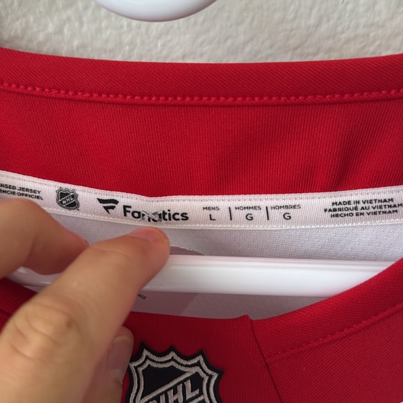 Detroit Red Wings Jersey size Large, lightly used! - Picture 3 of 5